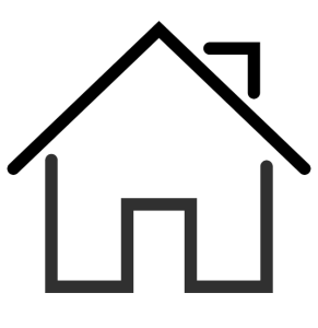 Roof Lining - House with pointy roof icon